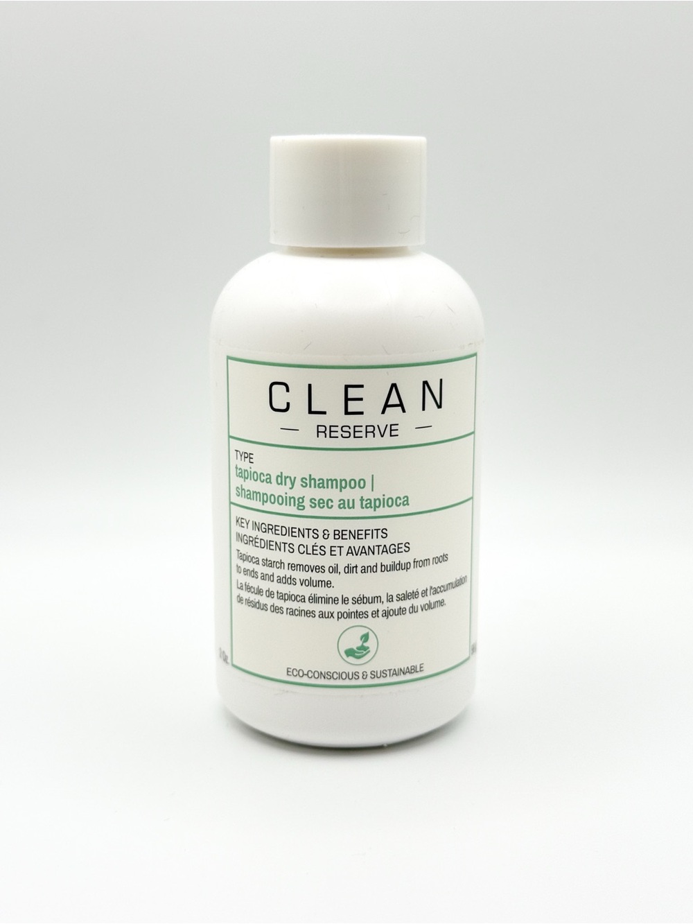 CLEAN Reserve Tapioca Dry Shampoo - White with Green Label